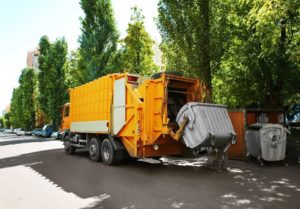 Private Garbage Truck Accident