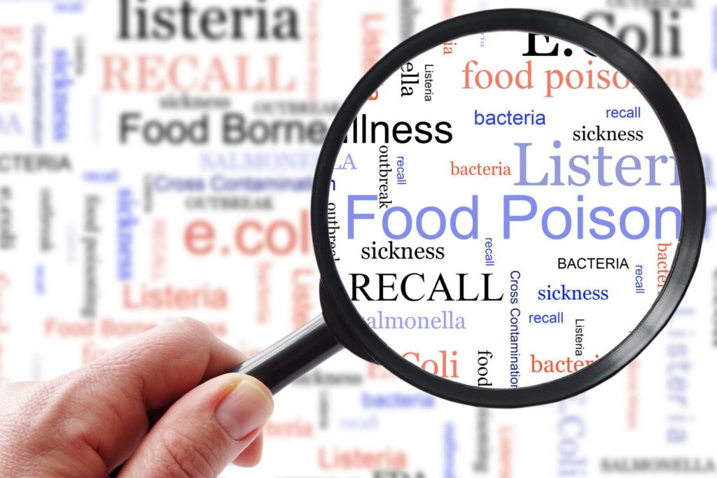 recalls of contaminated food