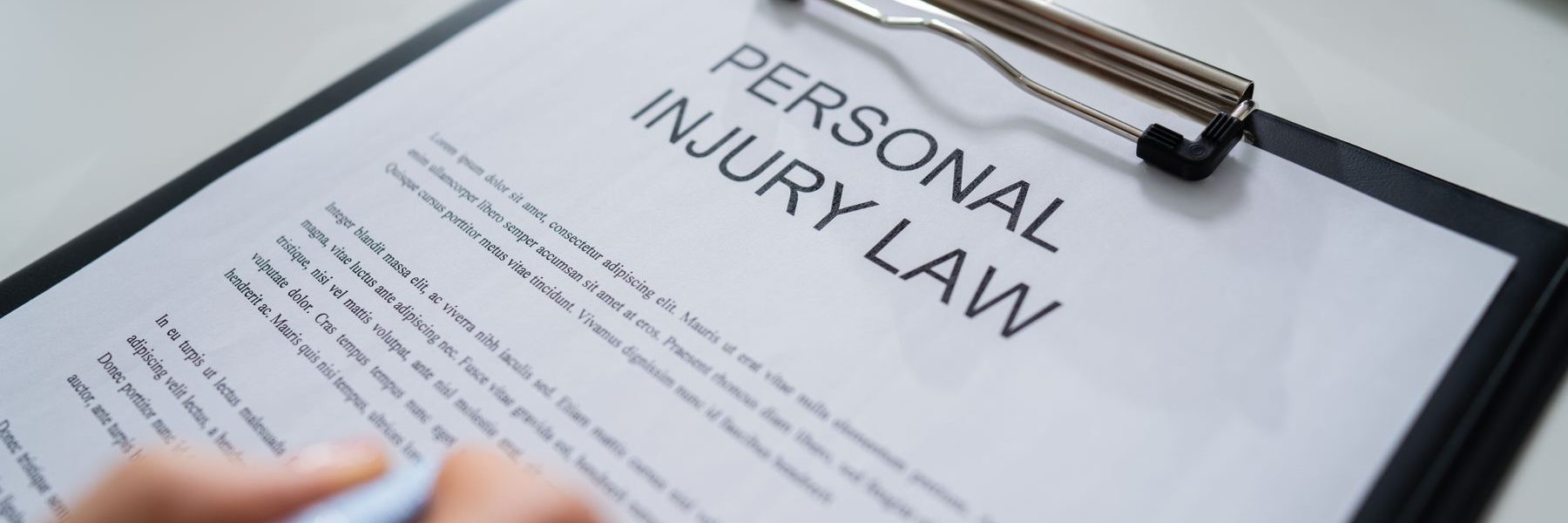 What is the Burden of Proof in a Personal Injury Case